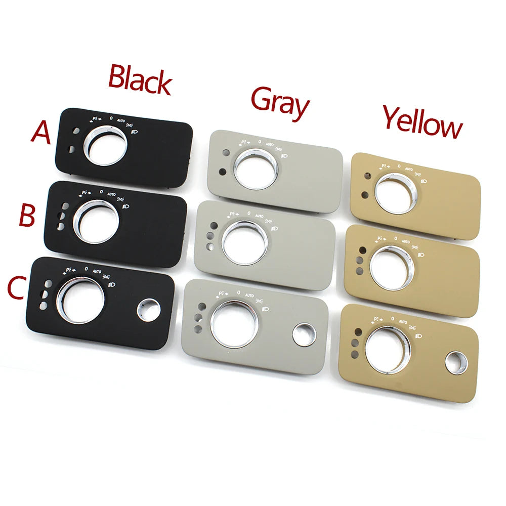 Interior Door Headlight Switch Panel Cover Trim for Mercedes-Benz W219 CLS Class 2007-2009 2195450204 2195450104 - image 10