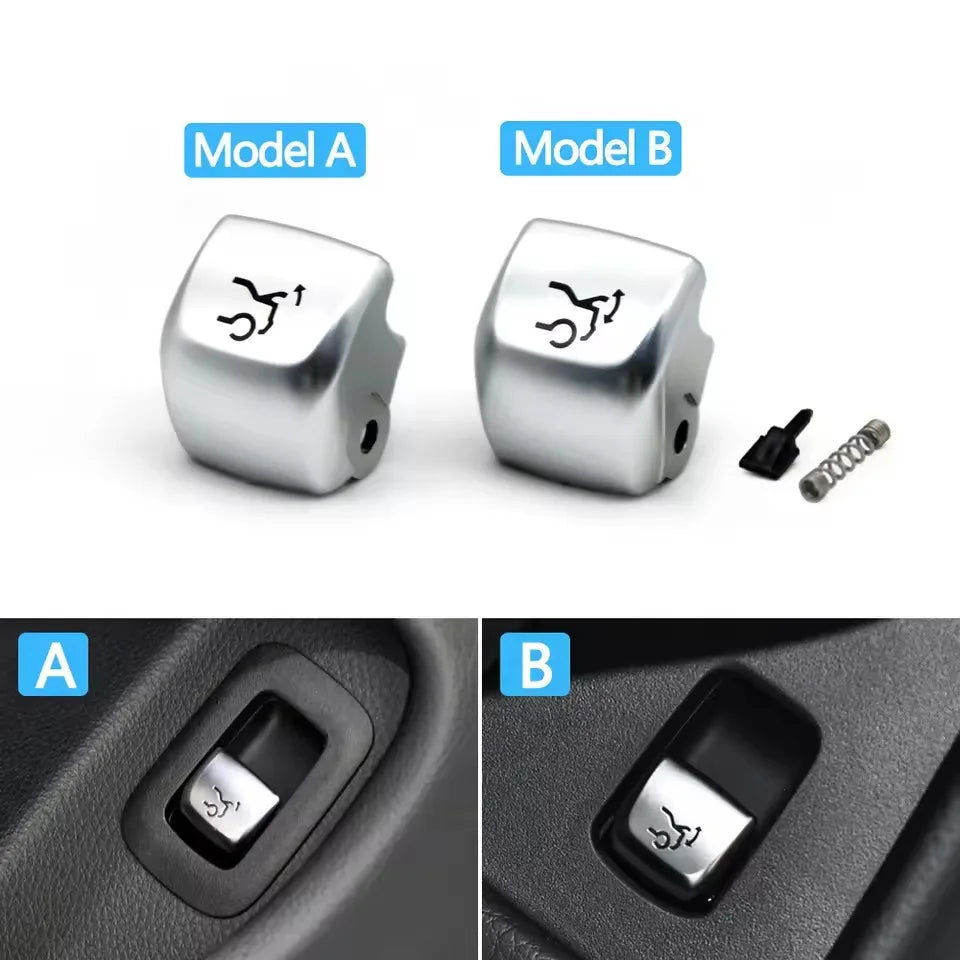 Trunk Unlock Release Button Cover for Mercedes-Benz C E S GLC Class W205 W213 W222 W253 2229052303 2229051604 - image 4