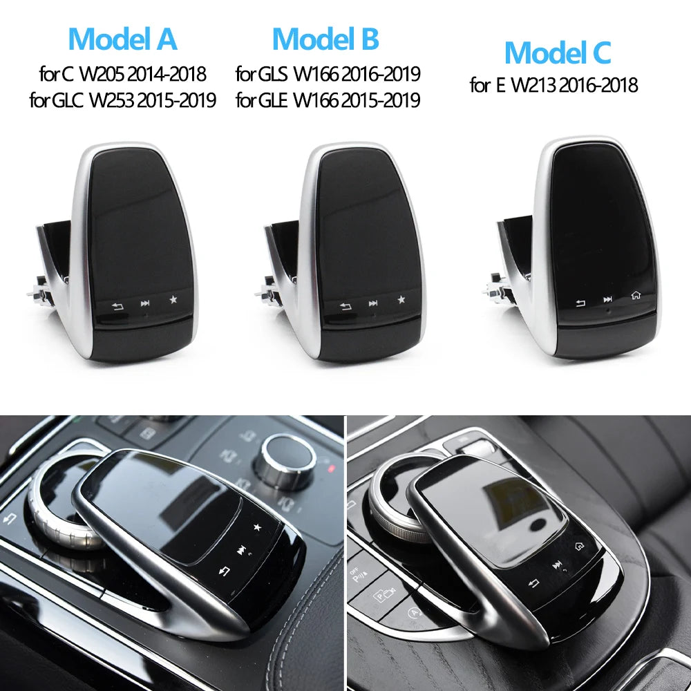 Center Console Handwriting Mouse Controller Protector Touchpad Complete for Mercedes-Benz W205 W253 W166 W213 C GLC GLS GLE E