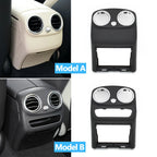 Rear Center Console Rear Air Vent Outer Frame Cover Trim for Mercedes-Benz C Class W205 Sedan Coupe 2014 2015 2016 2017-2023