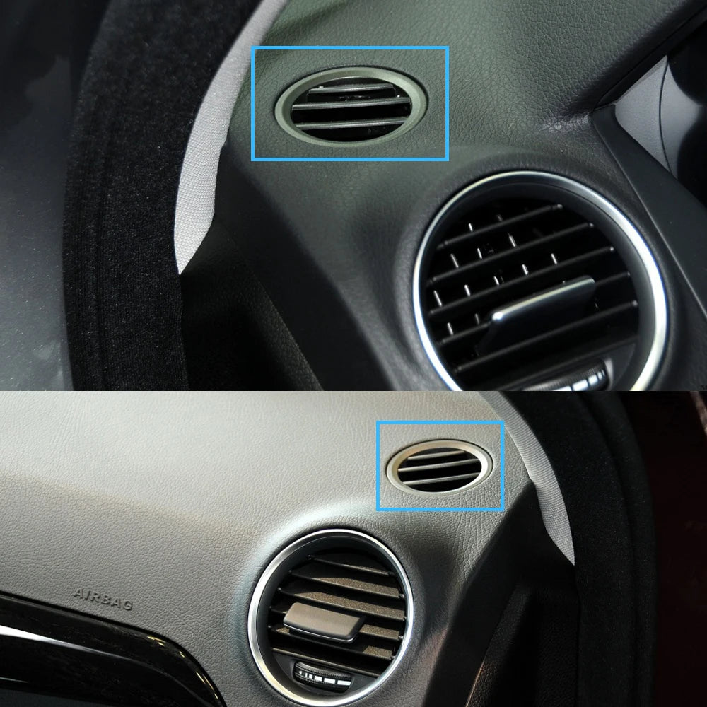 Interior Dashboard AC Vent Outlet Grille Panel for Mercedes-Benz C Class W204 LCI 2011-2013 2046805587 - image 7
