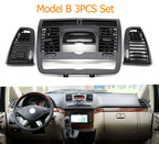 Interior Dashboard Central AC Vent Grille Cover for Mercedes-Benz Vito Viano W636 W639 2010-2015 - image 9
