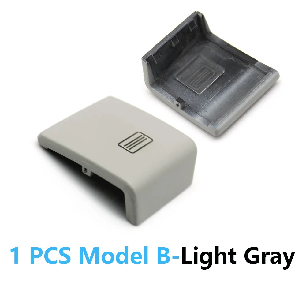 W166 W292 Sunroof Window Switch Button Cover for Mercedes-Benz ML GL GLS GLE Class ML300 ML350 GL320 - Model B Light Gray