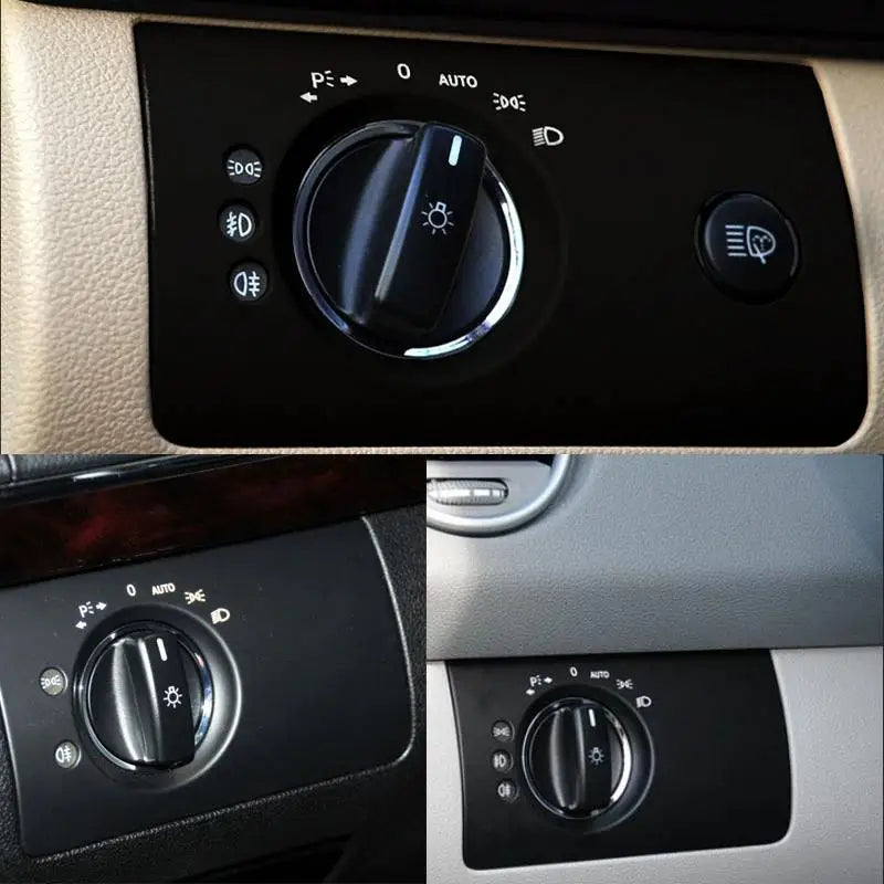 Front Headlight Head Lamp Switch Button Panel Trim Cover for Mercedes-Benz ML GL W164 1645450304 1645450204 - image 14