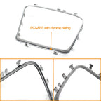 Interior Console Cup Holder Chrome Trim Frame for Mercedes-Benz E Class W213 W238 CLS W257 - image 4