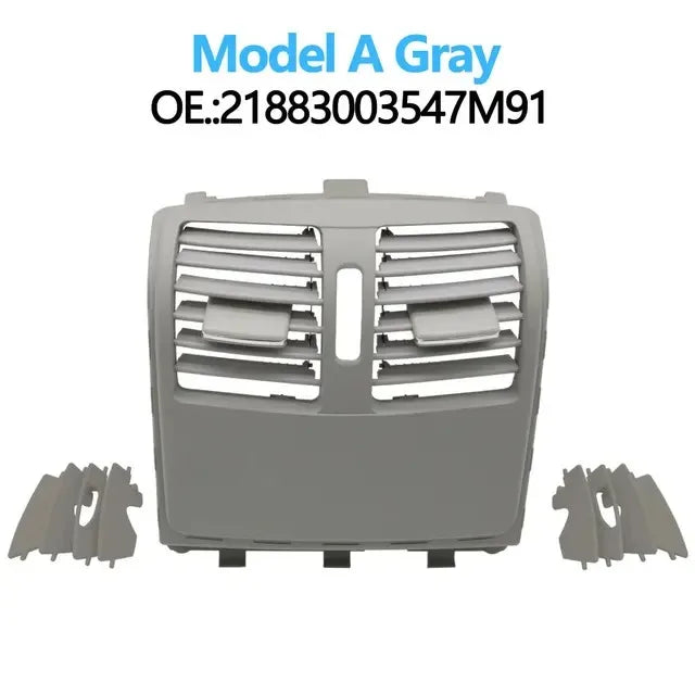Rear AC Vent Grille Outlet Cover Panel for Mercedes-Benz CLS Class W218 2188300354 2188300454 - Model A Gray - image 3
